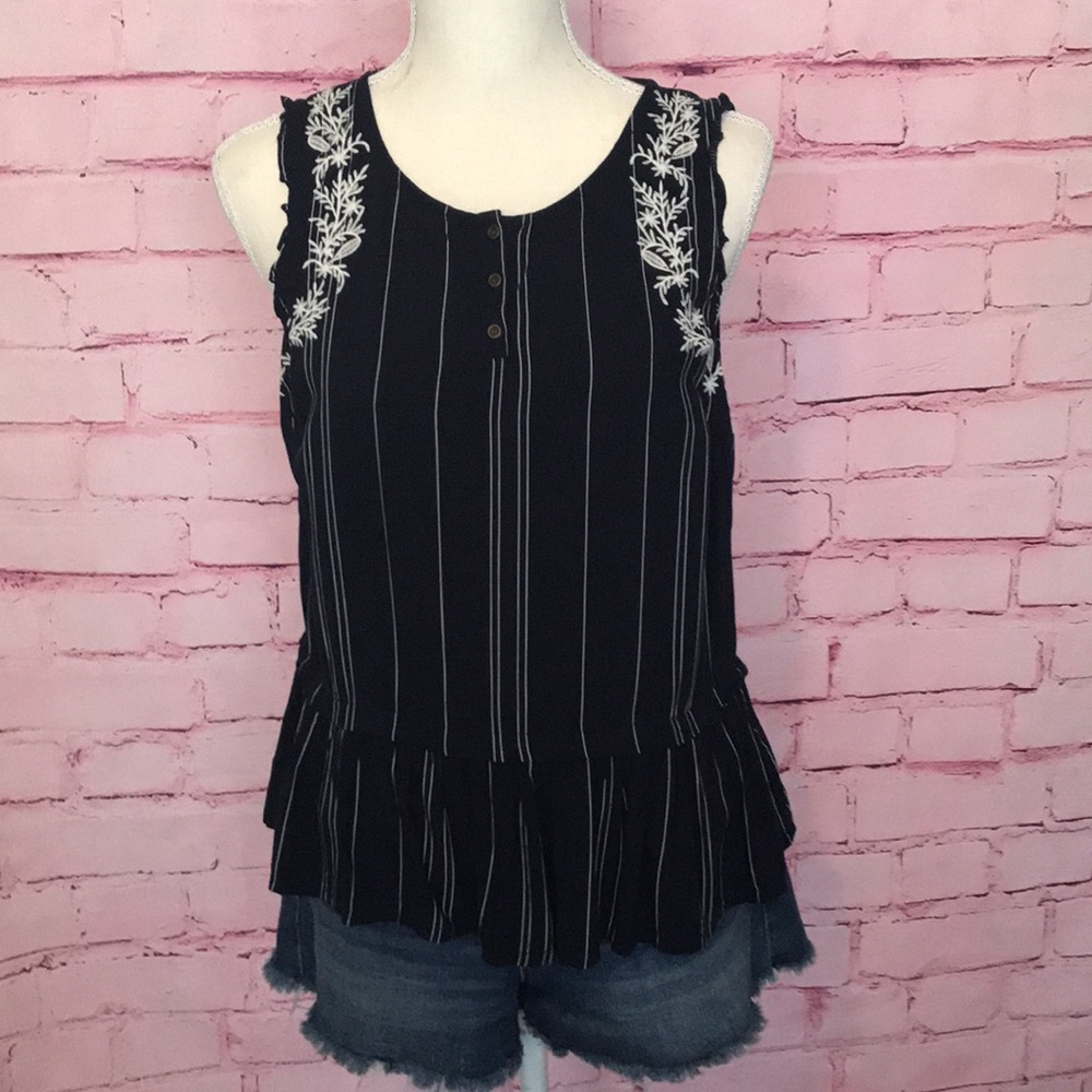 Lauren Conrad Striped Tank